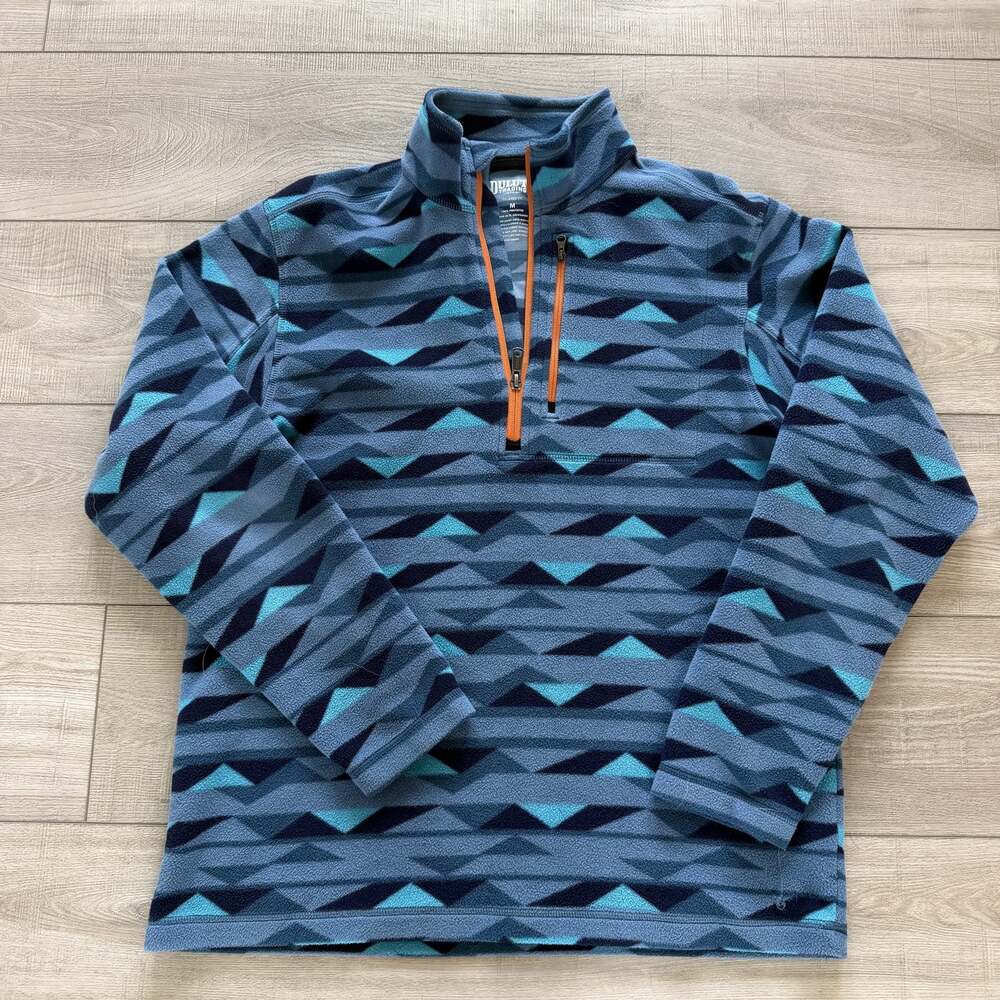 Duluth Trading Fleece Quarter Zip Pullover Mens M